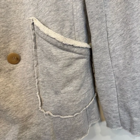 Frank & Eileen Belfast Sweatshirt Peacoat Size S Gray Melange - Picture 6 of 16